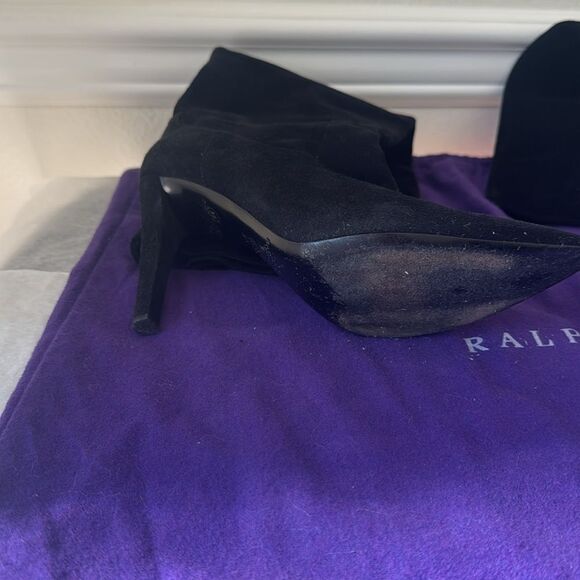 Ralph Lauren collection suede beautiful EUC boots paid $1,300- size 8 - Picture 9 of 14